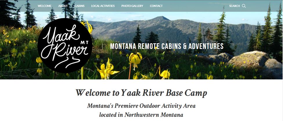 Yaak river - Example Of A Simple And Modern Website Created With Weebly