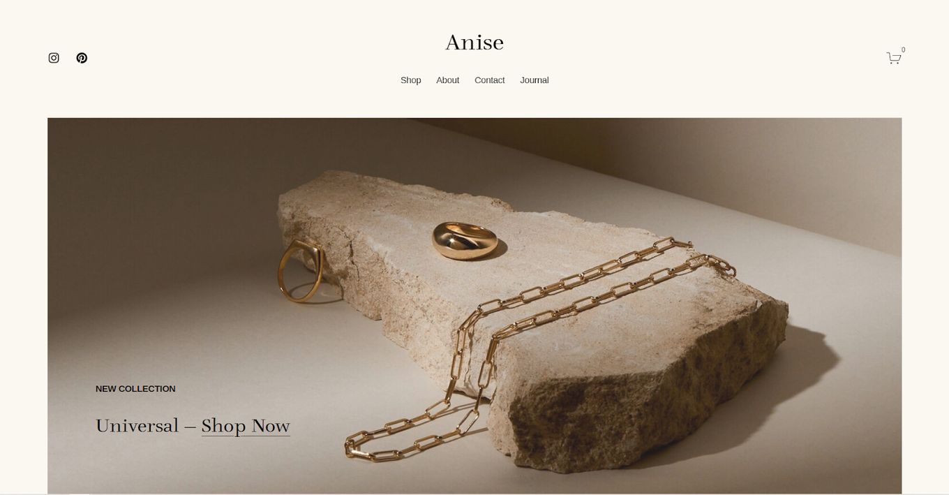 Anise - Squarespace Template With eCommerce Integration