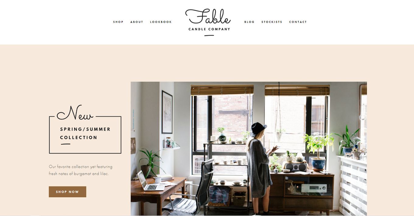 Fable - Premium eCommerce Template For Squarespace