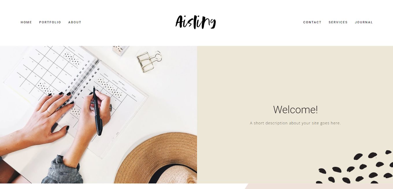 Aisling - Paid Squarespace Template To Be Used By Musicians
