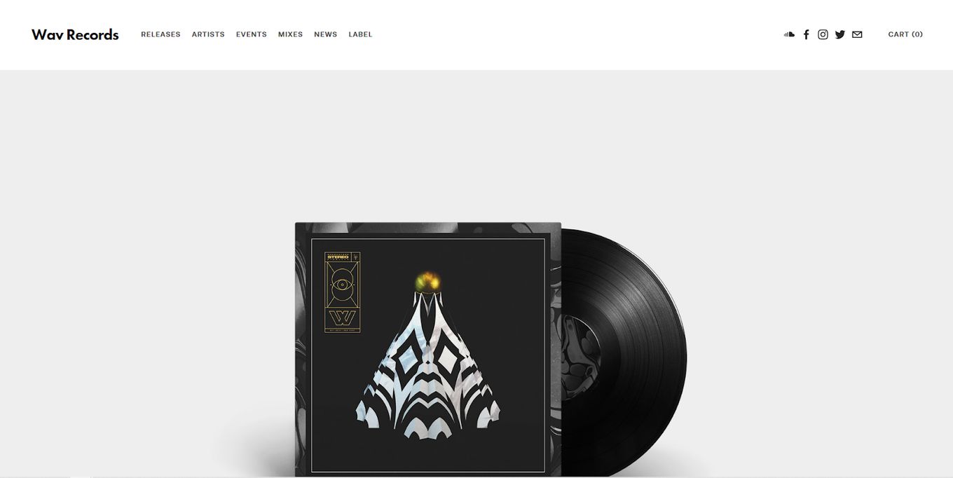 Wav - Perfect Squarespace Template For Music Tours