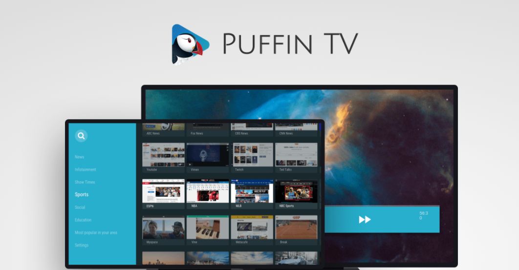 Puffin TV - Great Android Browser For Your TV