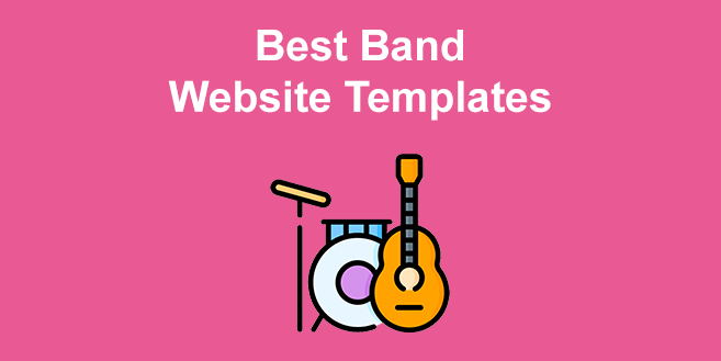 19 Best Band Website Templates Ranked Free Paid 
