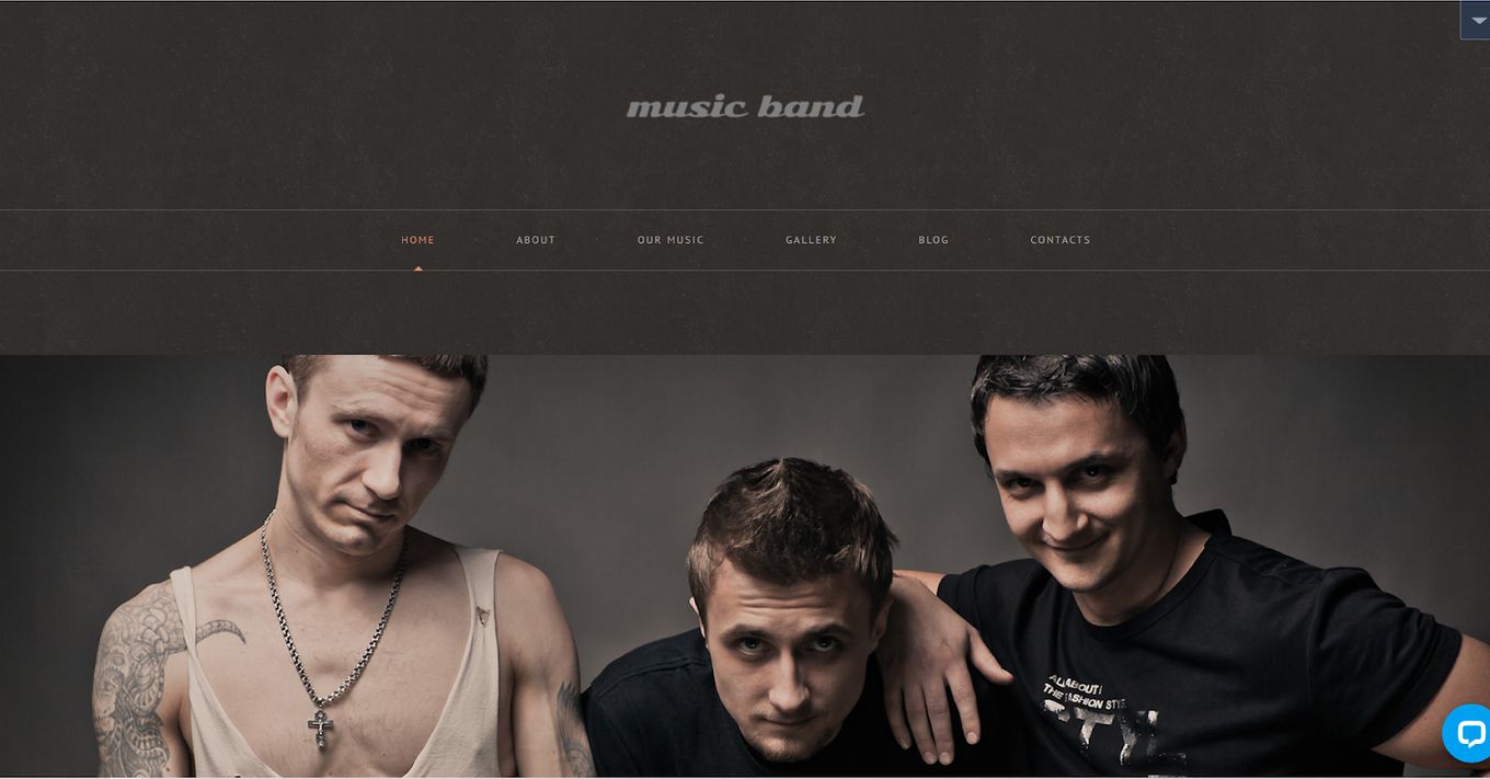Music Responsive - One Of The Best Bands Website Templates For WordPress