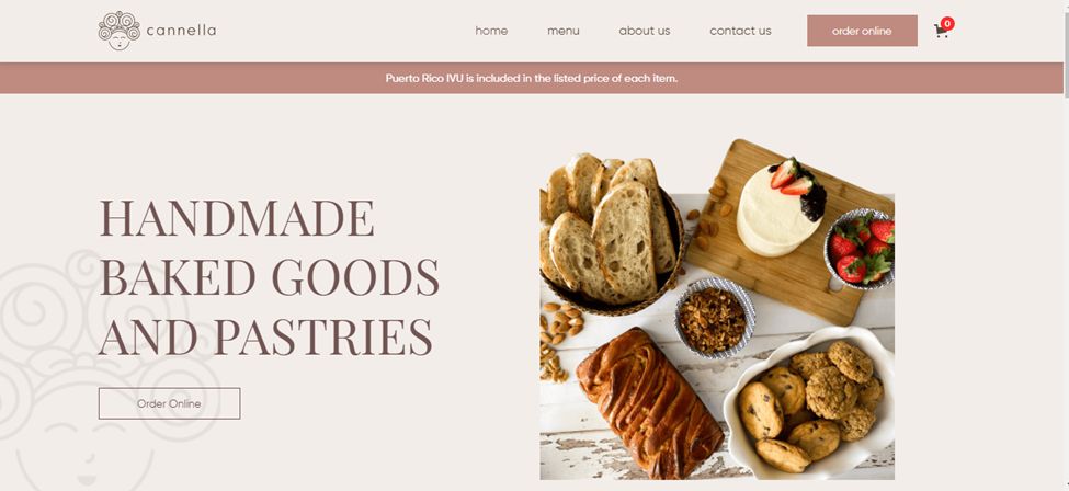 Cannella Shop - Get Ideas From This Handmade Baked Goods And Pastries Website