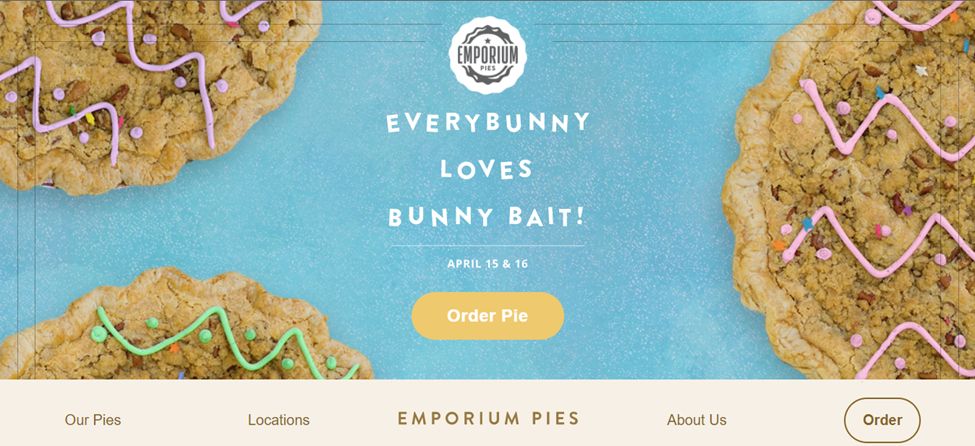 Emporium Pies - A Pies Bakery Website To Get Inspired