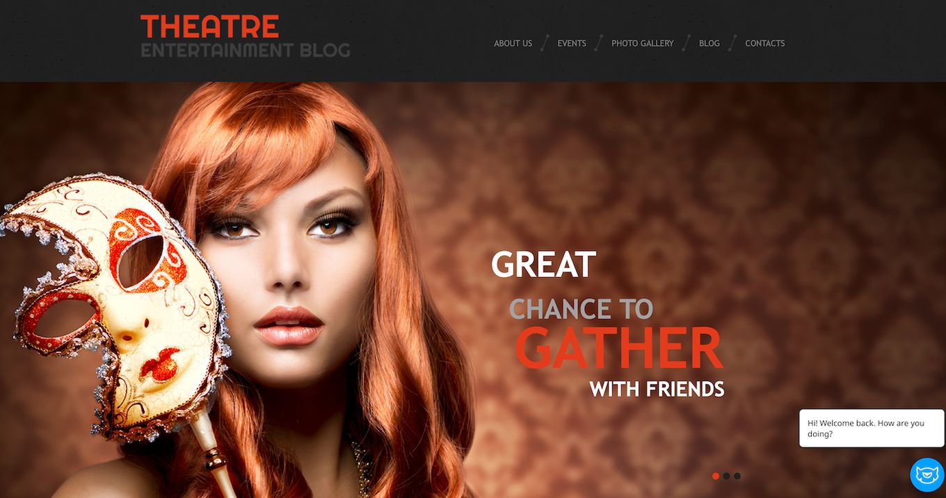 Theather Responsive WordPress Theme - Perfect Template For Theather Actors