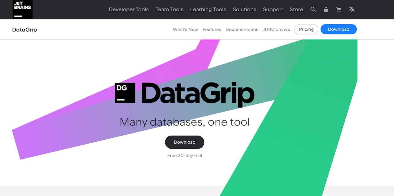 DataGrip - ฐานข้อมูลไคลเอนต์ IDE สำหรับ Mac