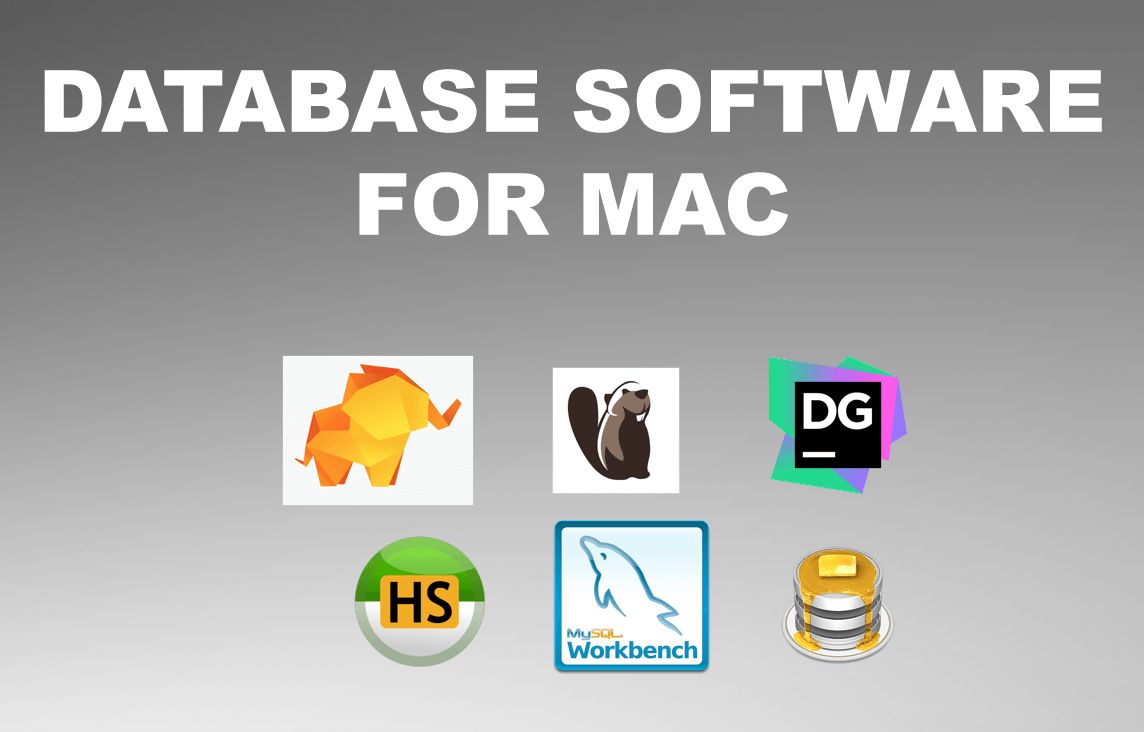 List Of Database Client Software Tools For Mac