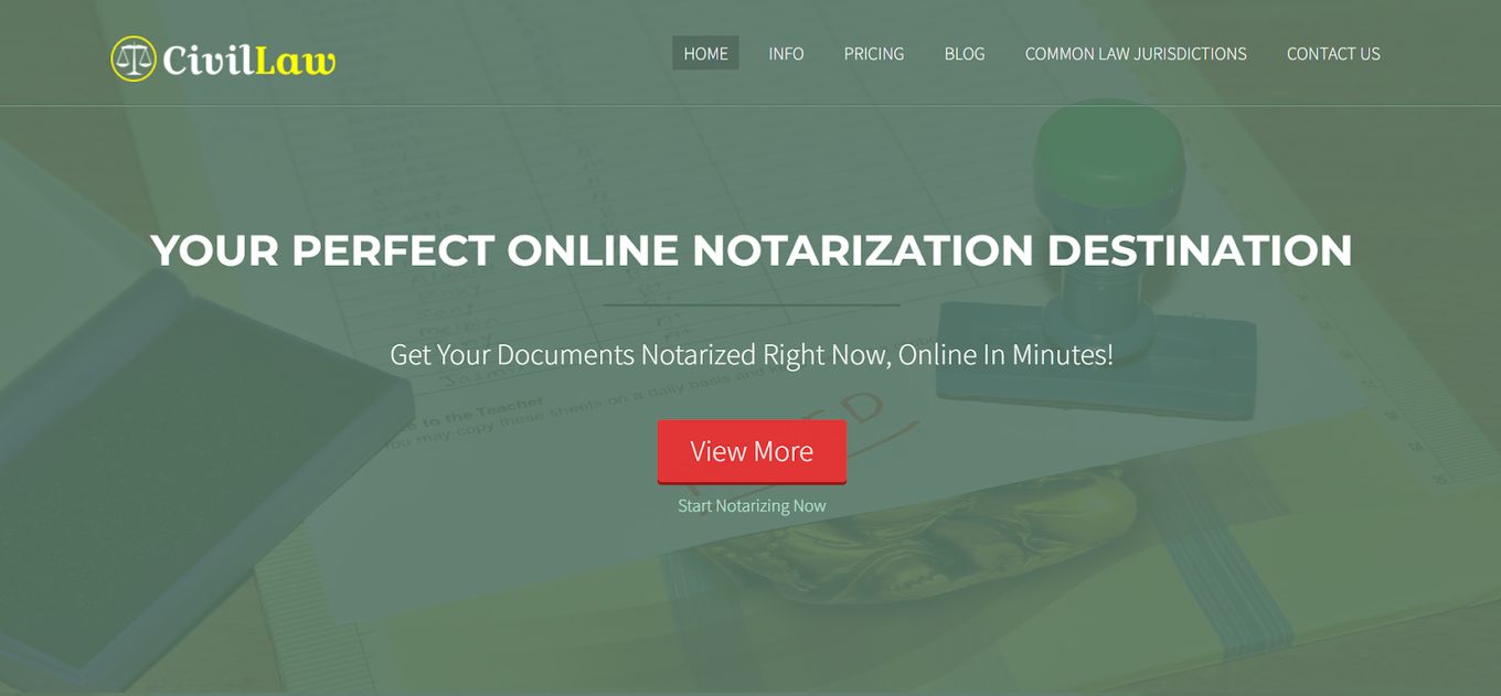 CivilLaw - Premium WordPress Notary Theme