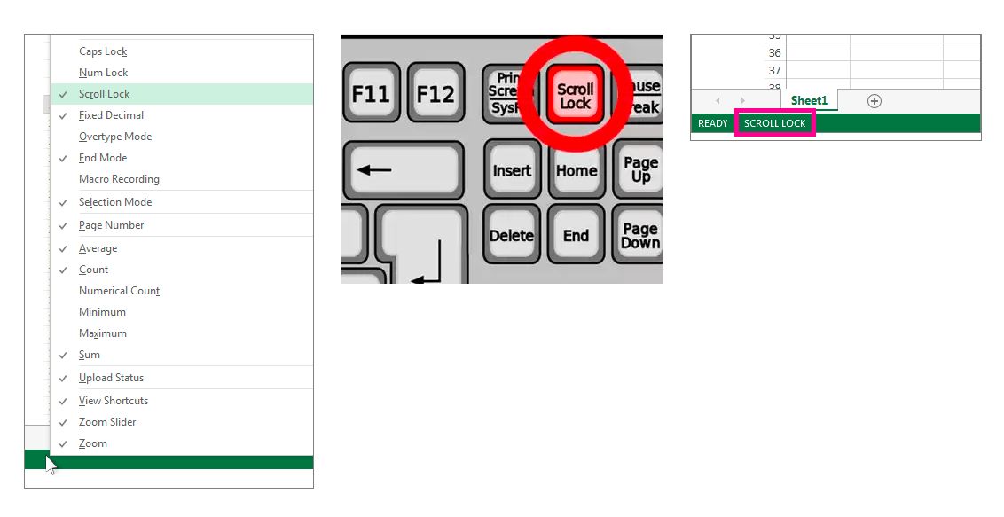 When To Use Scroll Lock - Usages