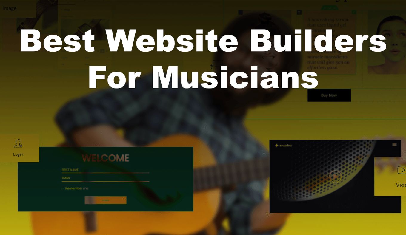 List Of Website Builders For Musicians