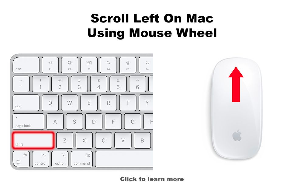 Scroll Left On Mac Using Mouse Wheel