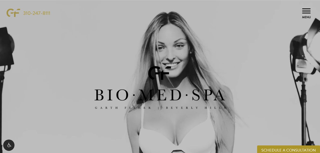 BioMedical - Example Of A Med Spa Website