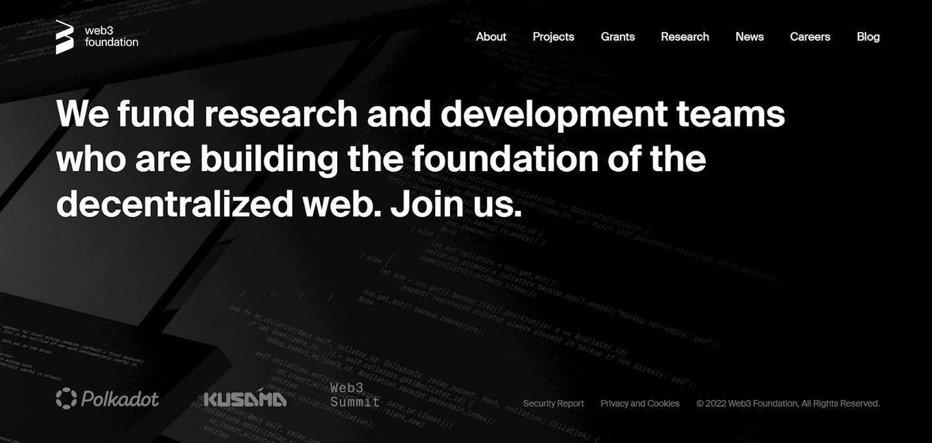 Web3 Foundation Website