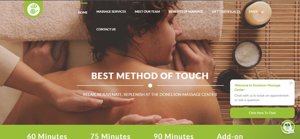 Donelson Massage Centre - Ideas For Your Massage Website