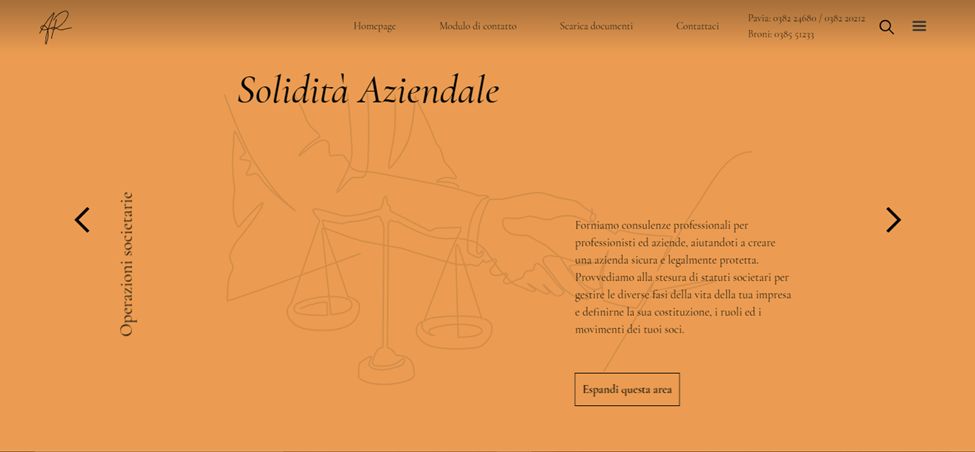 Notaio Angelina Notary Website Example