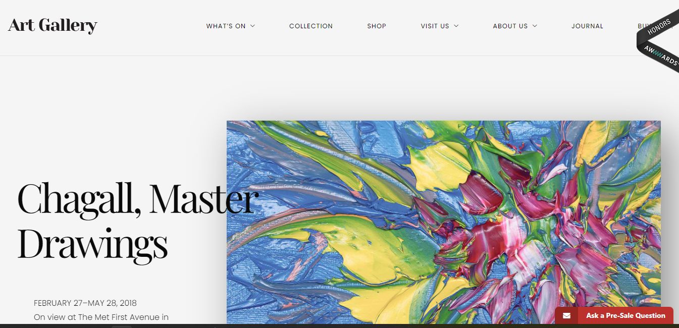 Arte - WordPress Template For Artists