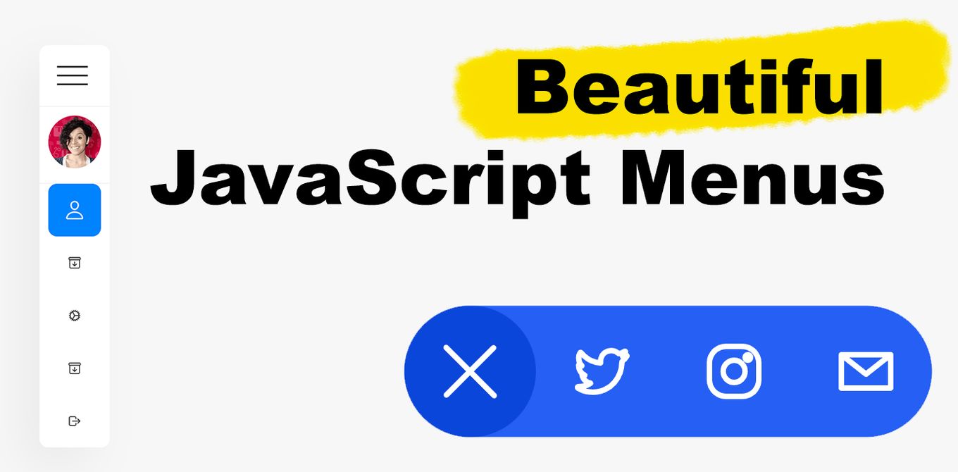 Menu in html and javascript