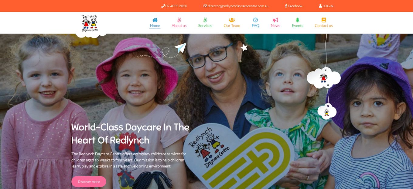 Red Lynch Daycare Centre Website