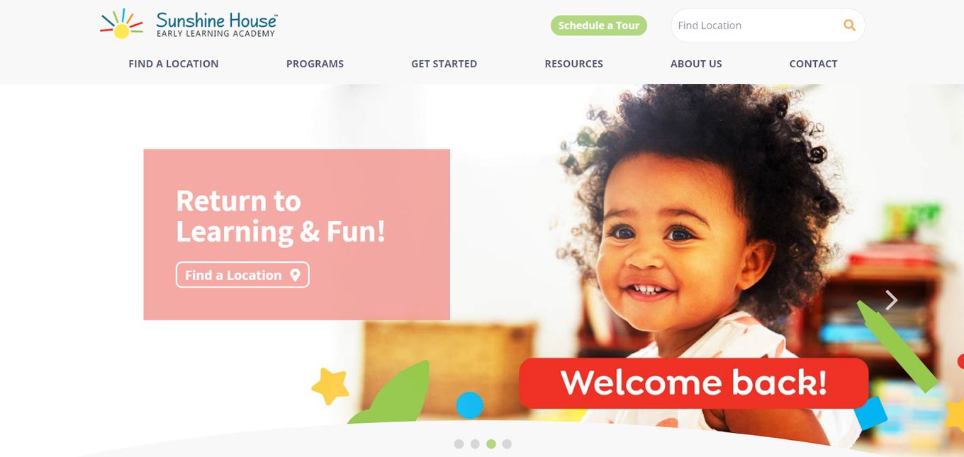 Sunshine House Daycare Website For Ideas