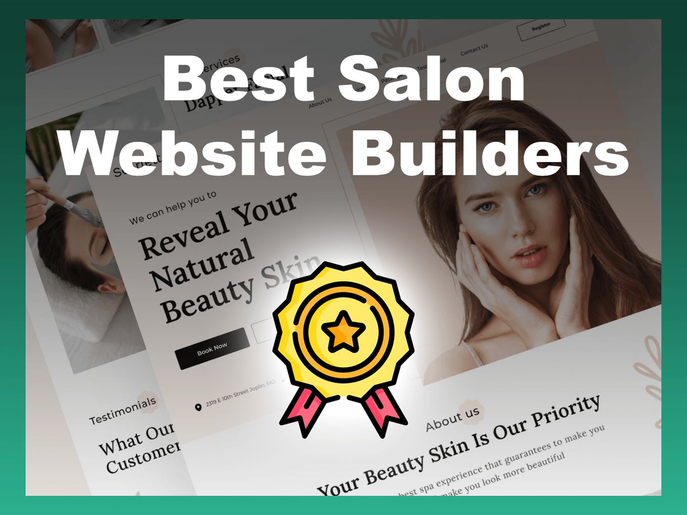 Collection of Best Salon Builders For Your Website