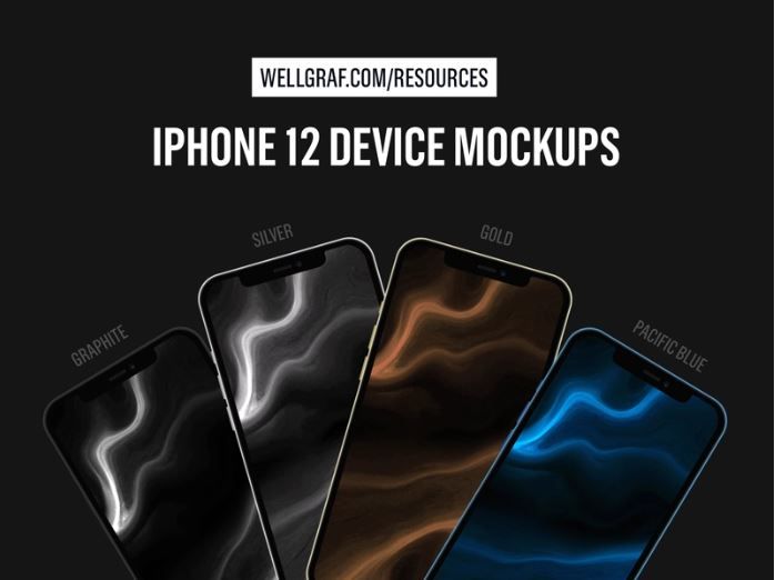 Free Realistic iPhone 12 mockups