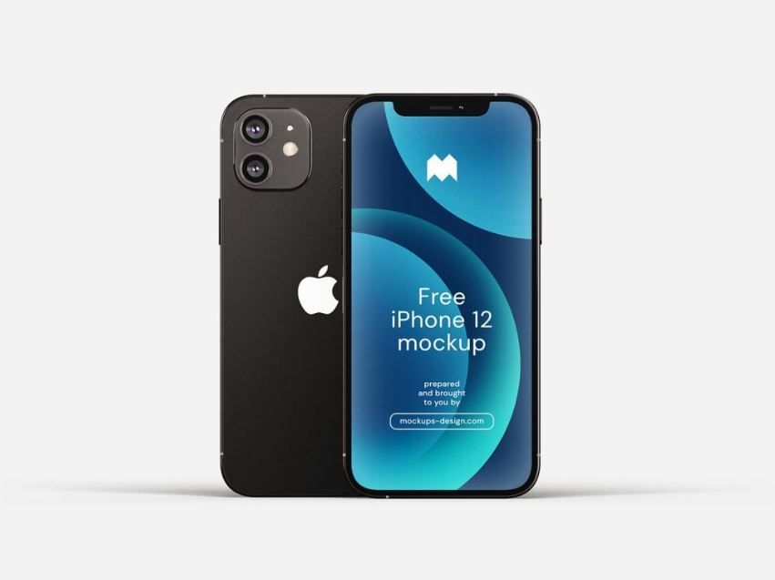 25 Free Beautiful Iphone 12 Mockups Psd Figma Ai