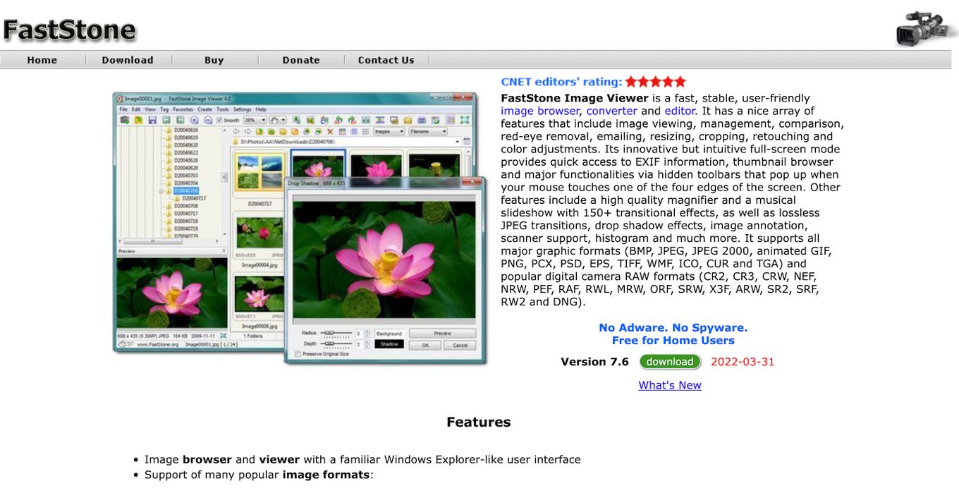 FastStone Photo Management Software