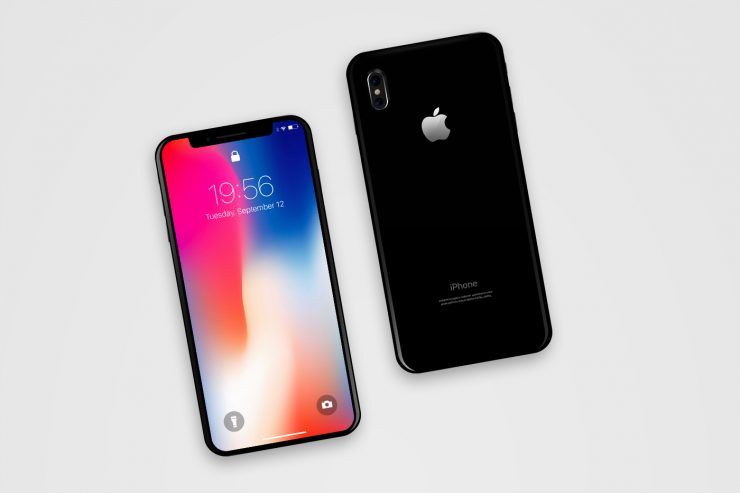 iPhone X Mockups WIth Front and Back, Mockup Templates