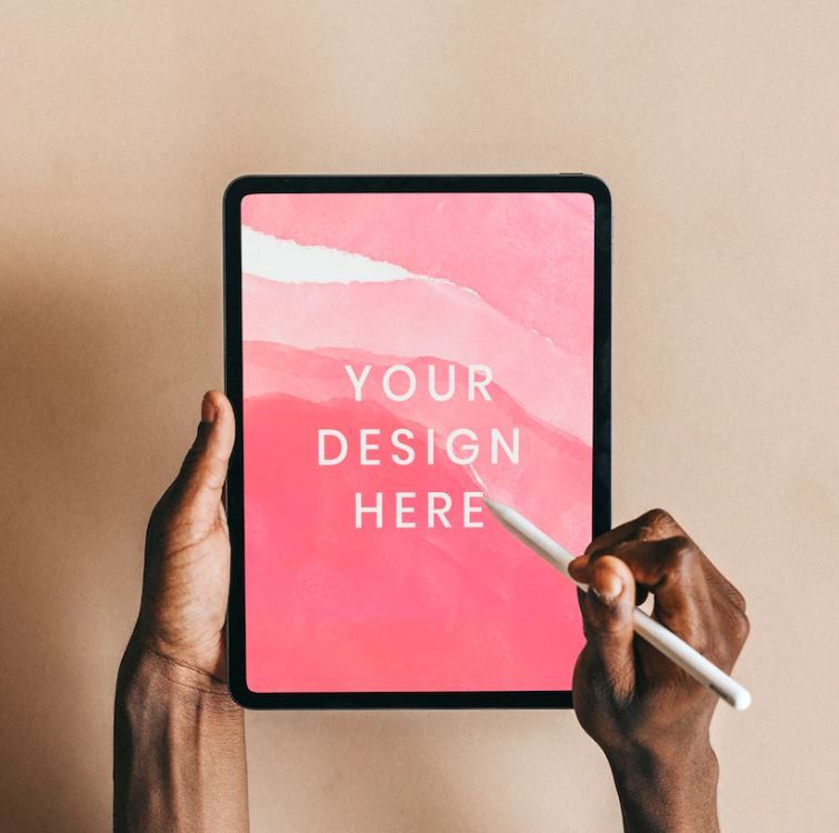 iPad Realistic mockup