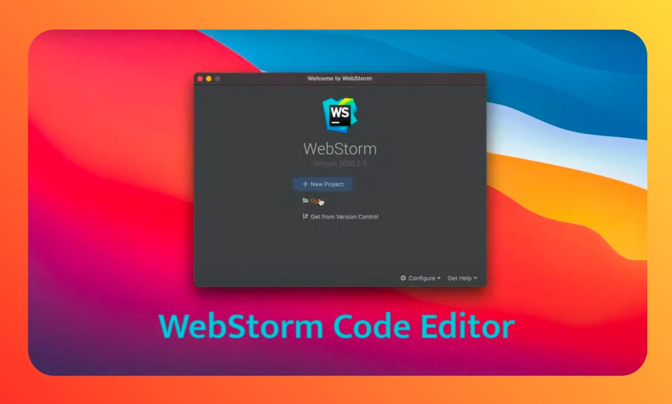 Webstorm, one of the Best Editor for Javascript on Mac