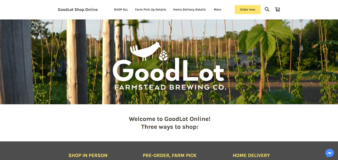 GoodLot - Square Online Store Example