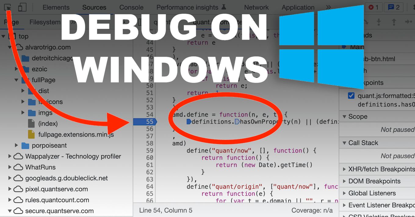 Debugging Windows Programs