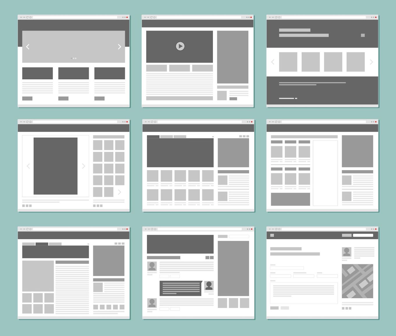 wordpress page layouts quit being responsive