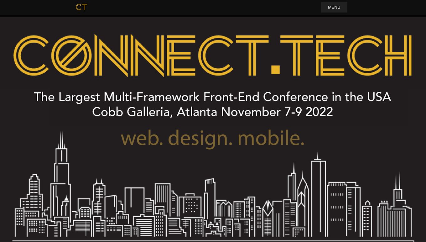 Connect.Tech conference website