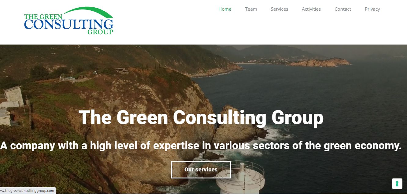 The Green Consulting Group Website