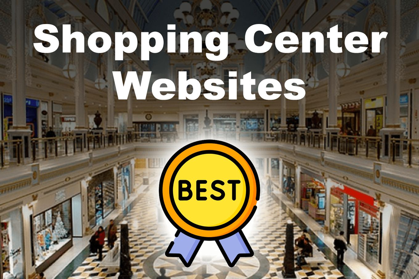 Best Shopping center website designs