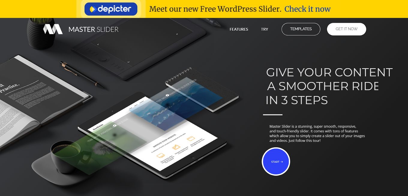 Master Slider in WordPress