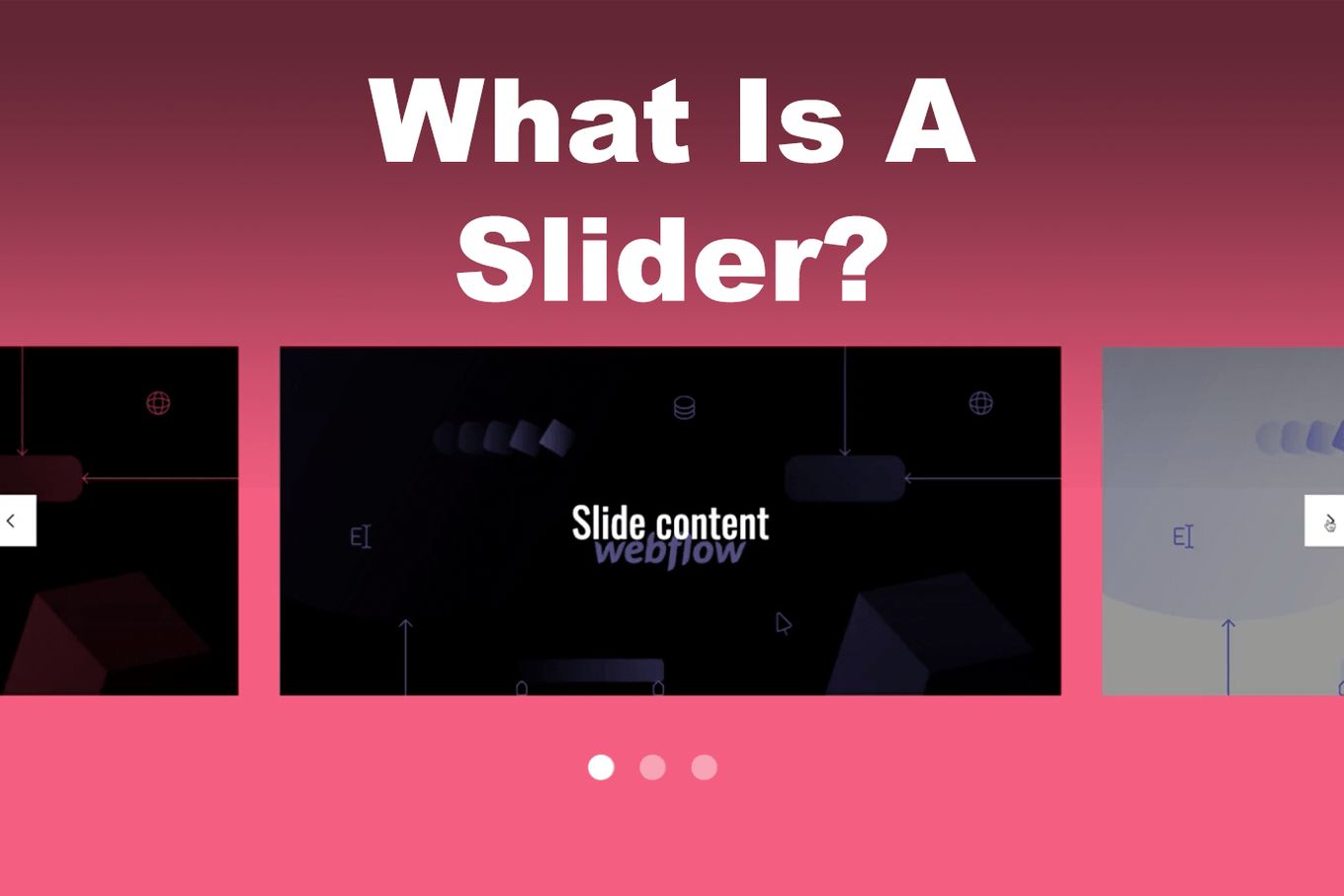 slider only websites