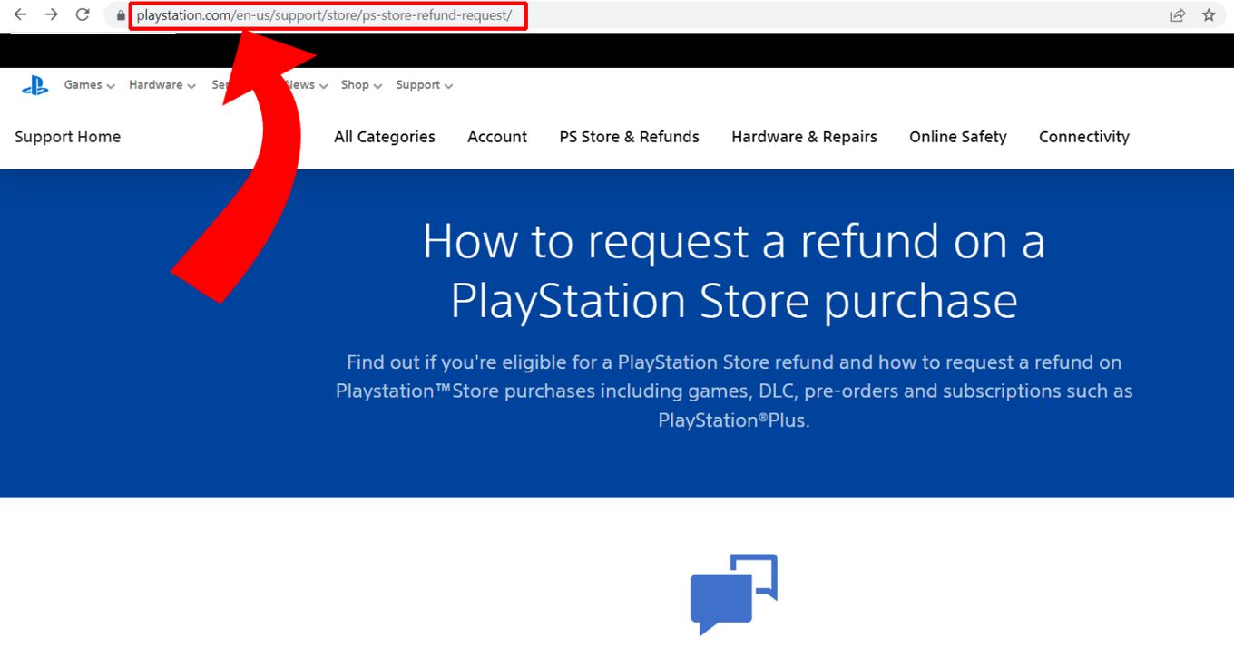 PS Store & Refunds