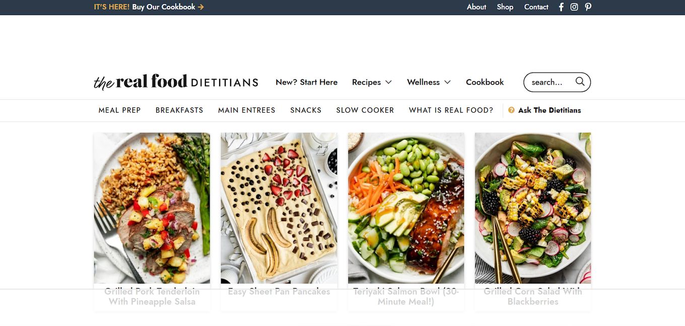 The real food dietitians website