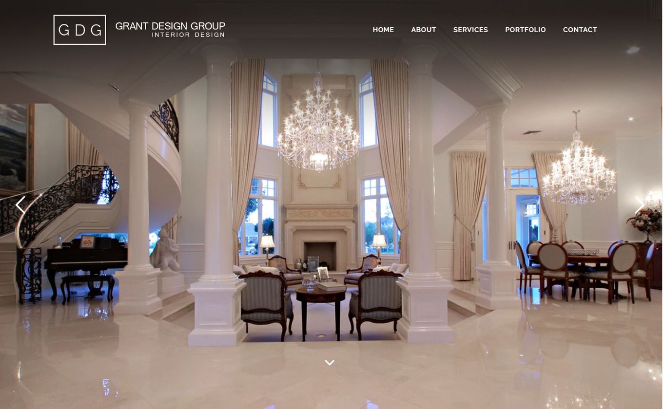 One of the best interior design websites – Grant Design Group