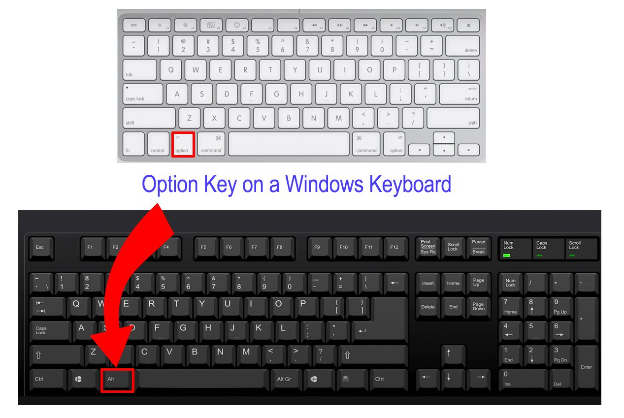 How To Use A Windows PC Keyboard On Mac By Remapping Command Option ...