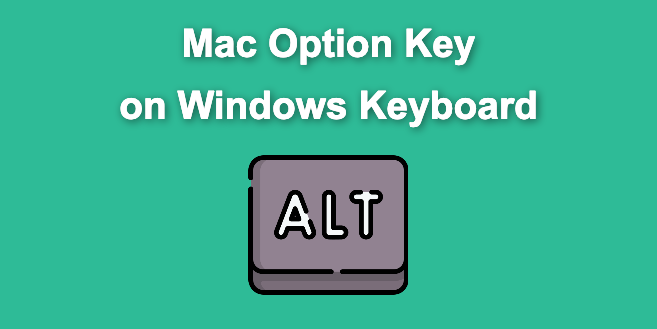 where is option button on keyboard