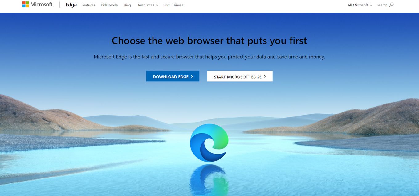Microsoft, alternative web browser for windows