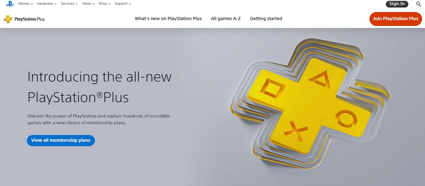 PlayStation®Plus  Hundreds of games to download and play