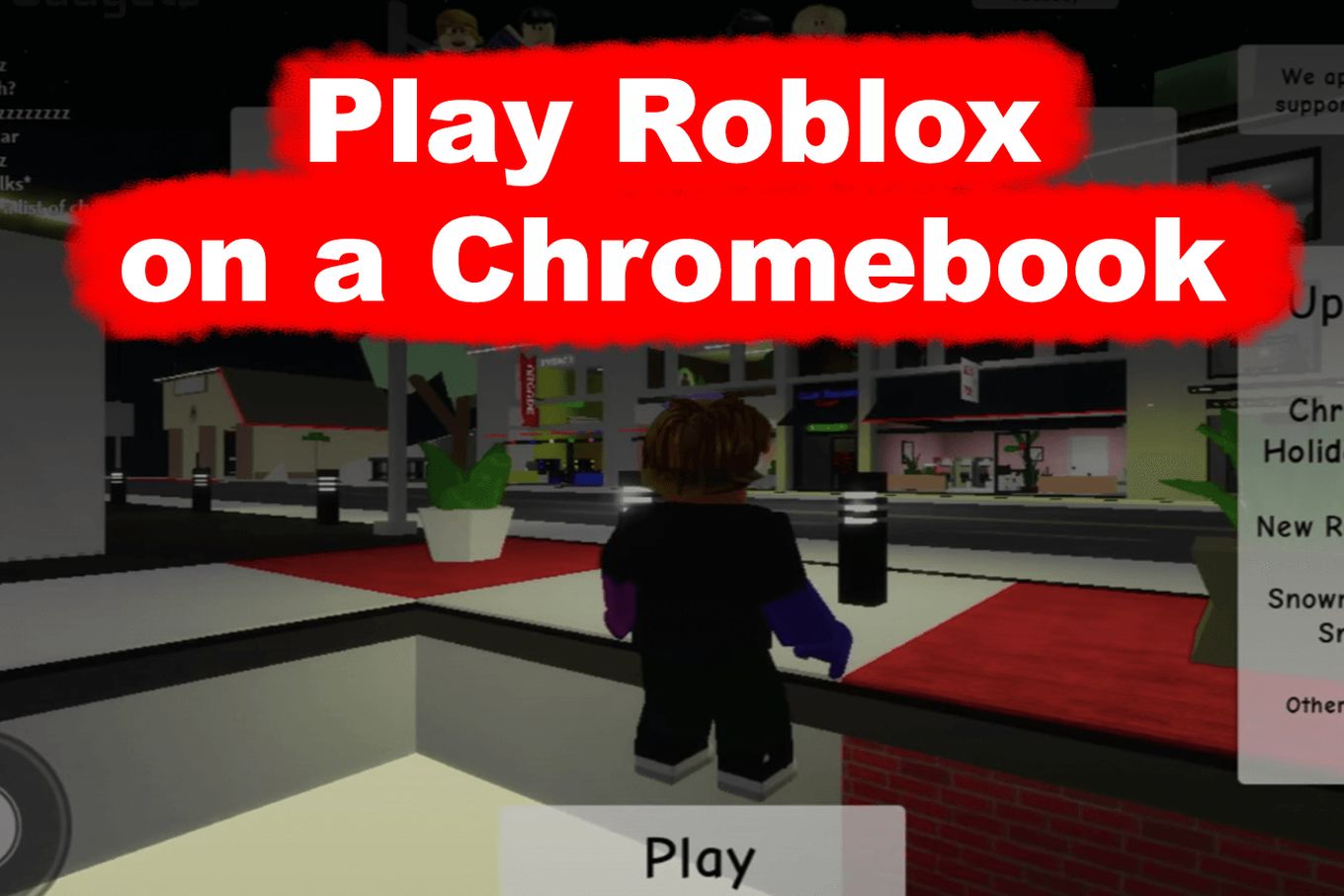 Cara bermain Roblox di Chromebook
