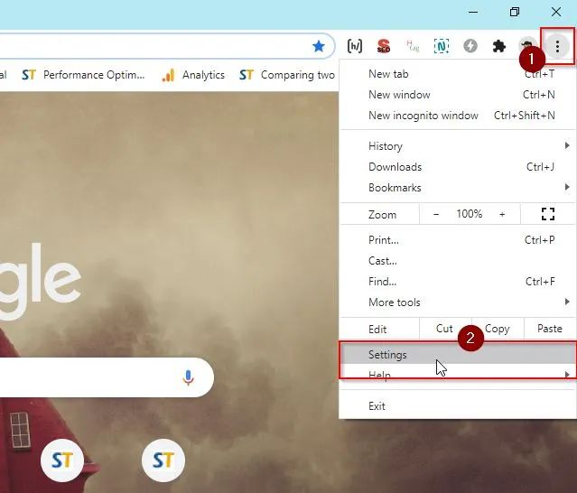How to Navigate Chrome settings