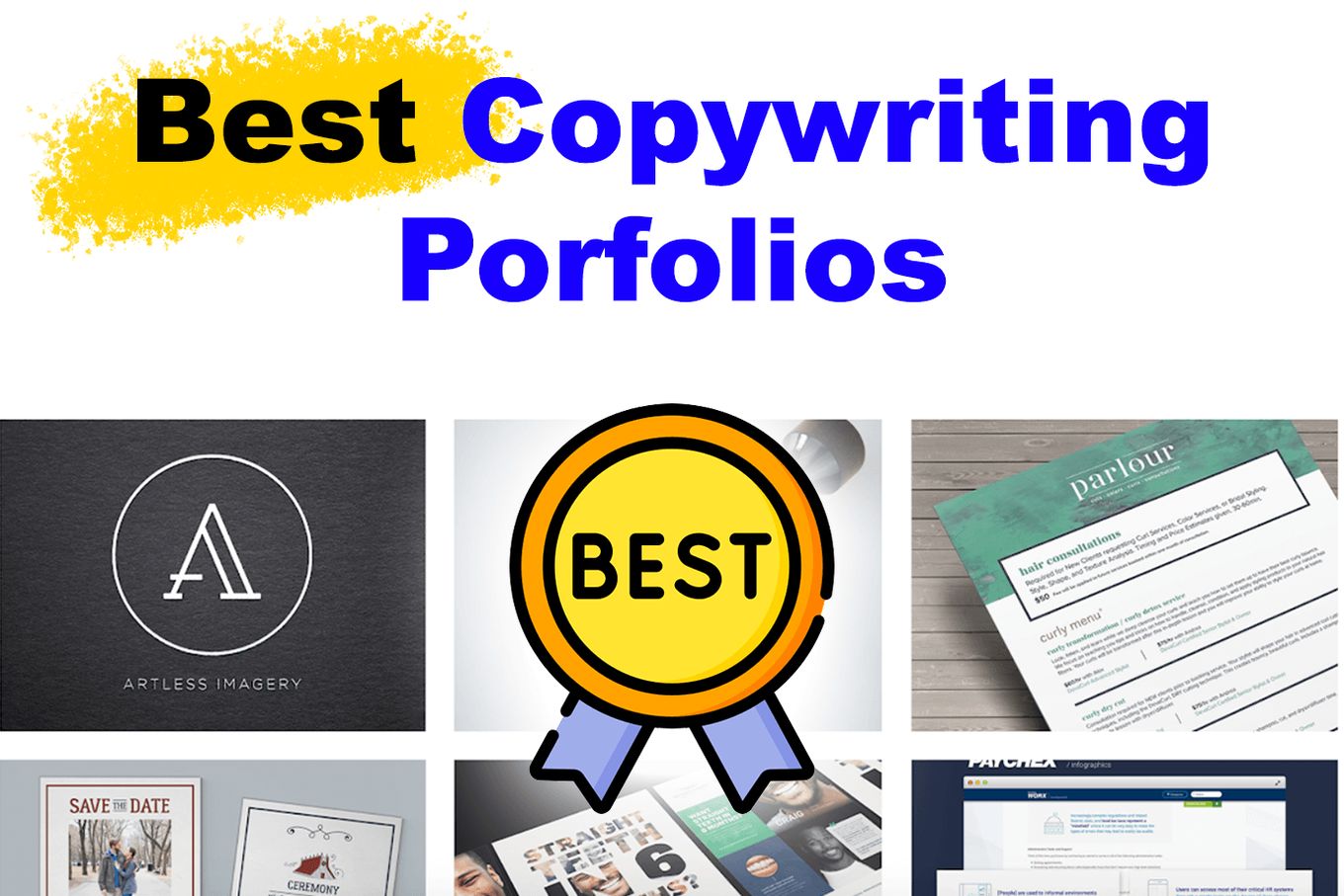 9 Great Copywriting Portfolio Websites [Inspiration Examples